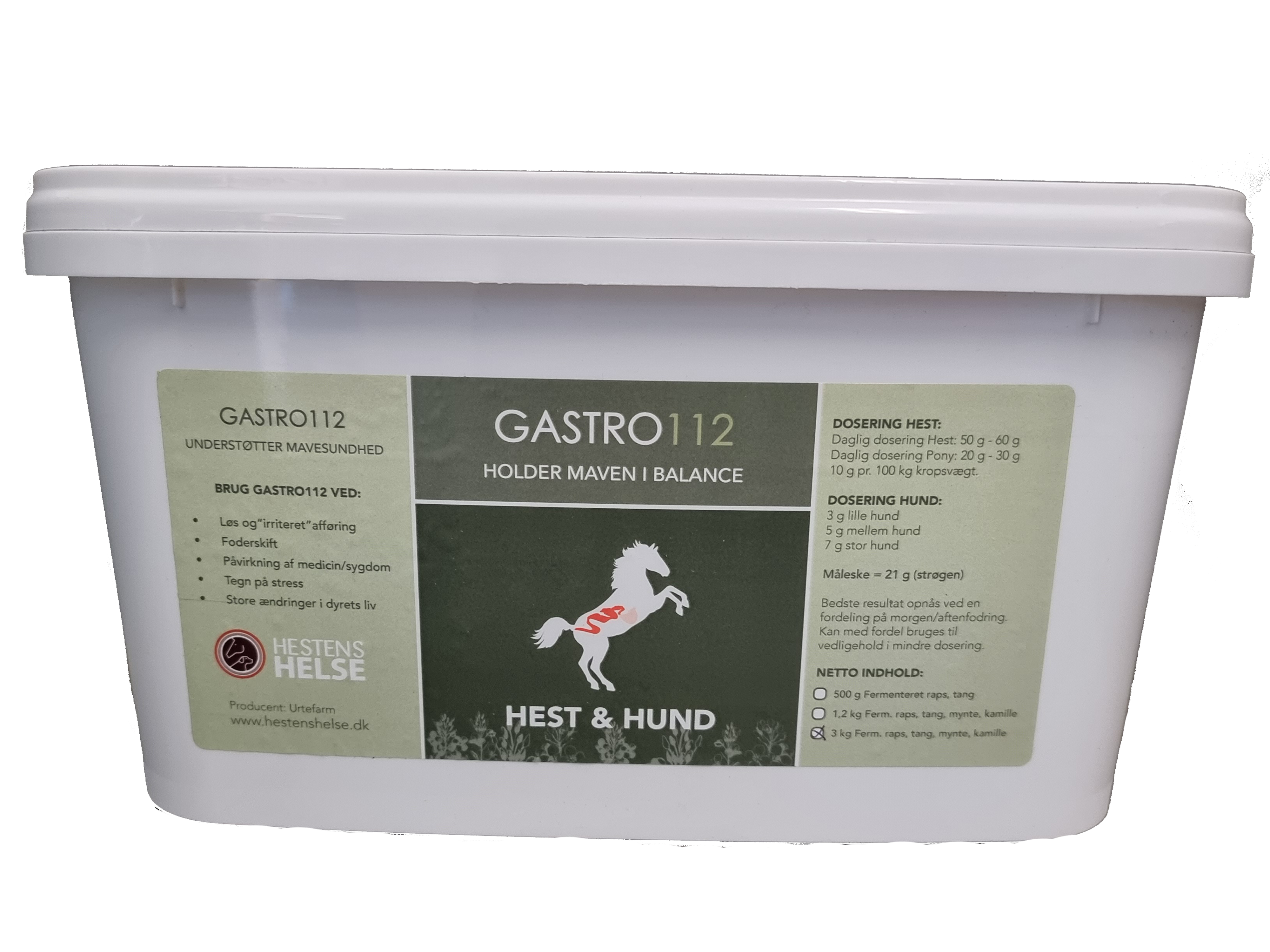 Gastro 112 dog - Tilskud/Olier - NordicGold