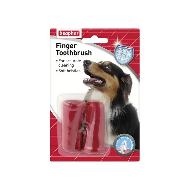Finger tandbrster 2 Stk.