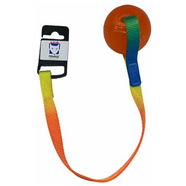 Trnings dummy/flydebold med snor  7,5 cm.