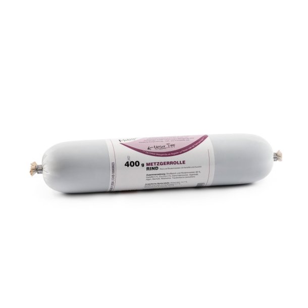Oksekdplse til hund  monoprotein, kornfri og med 90% kd