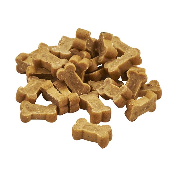 Sm godbidder med fjerkr til hunde 200g