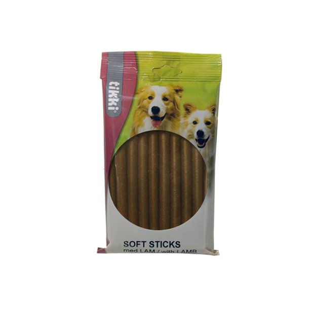 Tyggeruller med lam til hund 200g