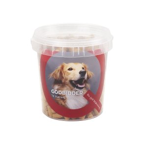 Trningsbidder med okse, kylling eller laks 500g