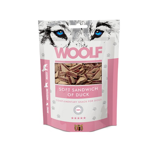 Woolf Soft Sandwich of Duck 100g