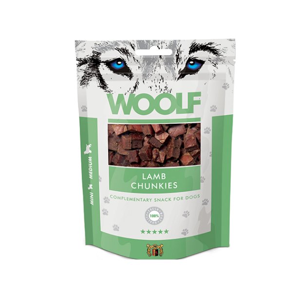 Woolf Lamb Chunkies 100g