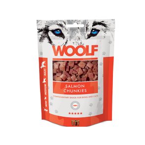 Woolf Salmon Chunkies 100g