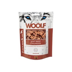 Woolf Soft Beef Chunkies 100g