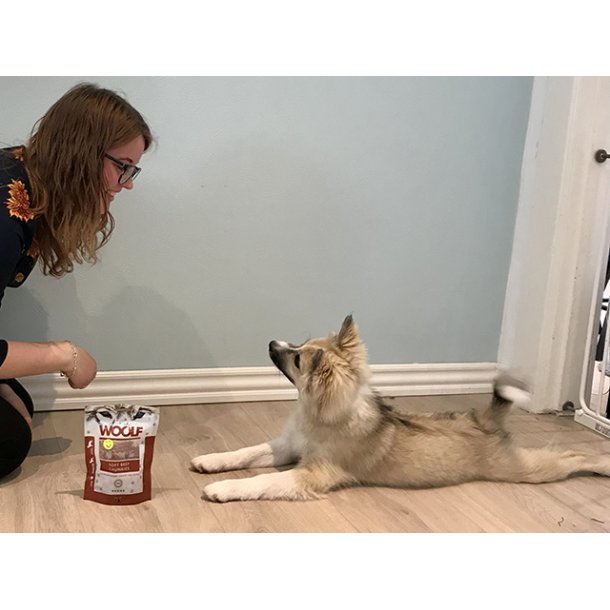 Woolf Soft Beef Chunkies 100g