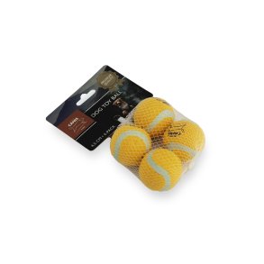 Tennisbolde 4,5cm, 4 Stk Orange