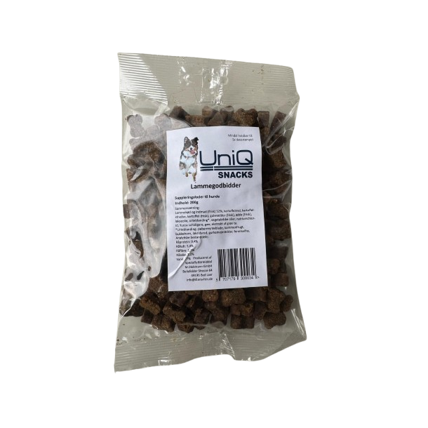 Kornfrie godbidder med lam 200 gram
