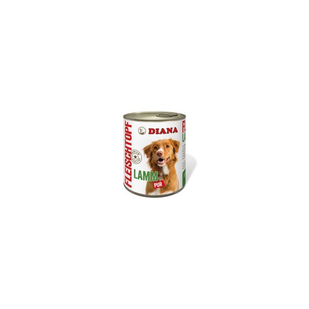 Vdfoder med lam 800g  Premium lammekd til hunde