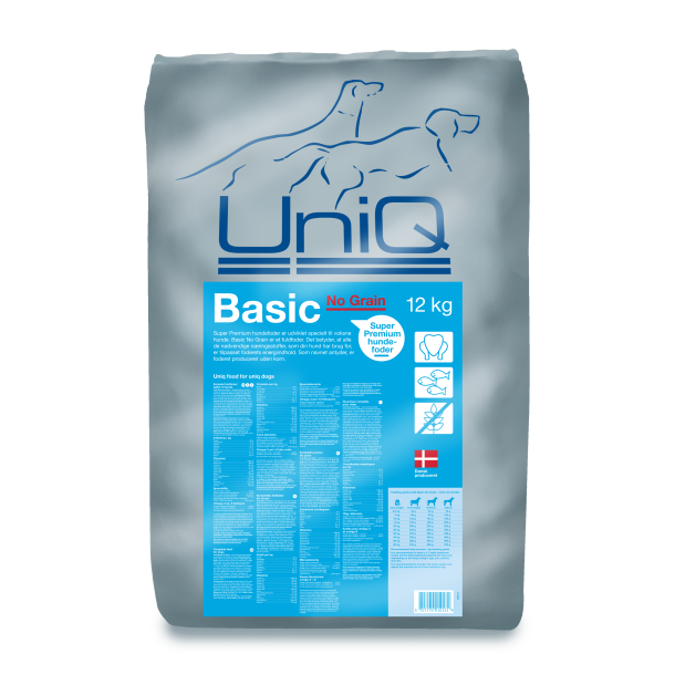 UniQ | Basic No Grain | Kylling &amp; fisk [DK]