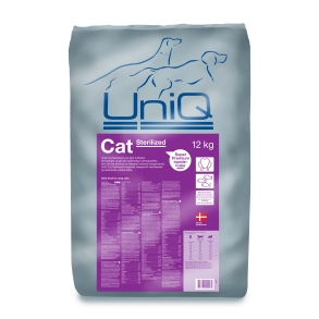 UniQ Cat Sterilized 12 kg [DK]