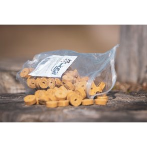 Hundegodbidder med and 500 g 