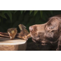 Oksehovedhud 200g - Lang tyggetid til hunde