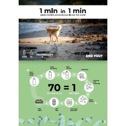 Luna kurv af genbrugs plast