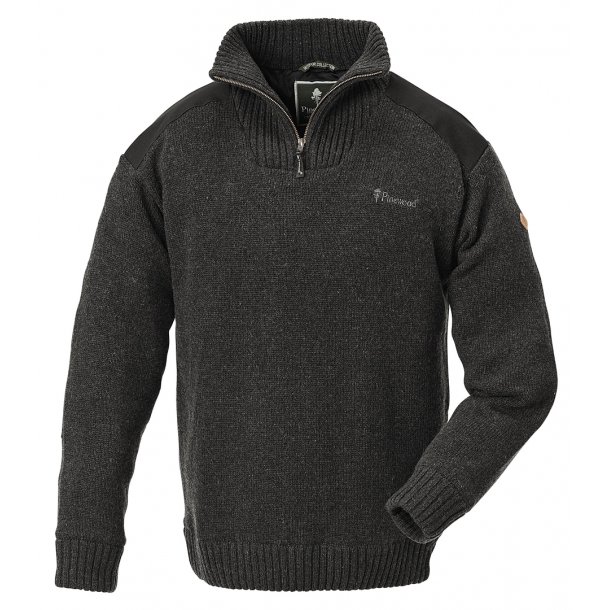 Strikket Sweater PINEWOOD Hurricane mrkgr HERRE