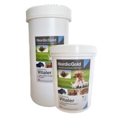 Vitaler | Naturlige vitaminer og mineraler til din hund
